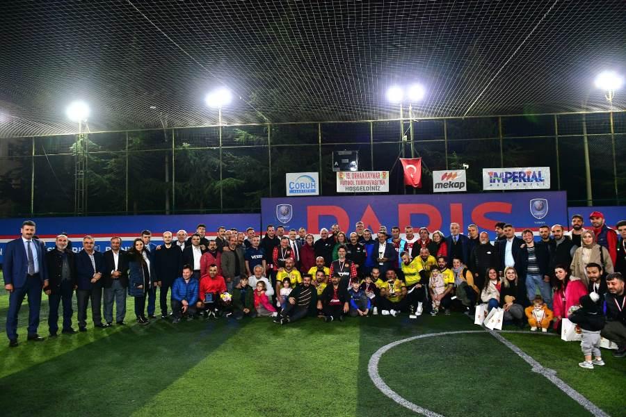 Trabzon'da 15. Orhan Kaynar futbol turnuvası sona erdi 17