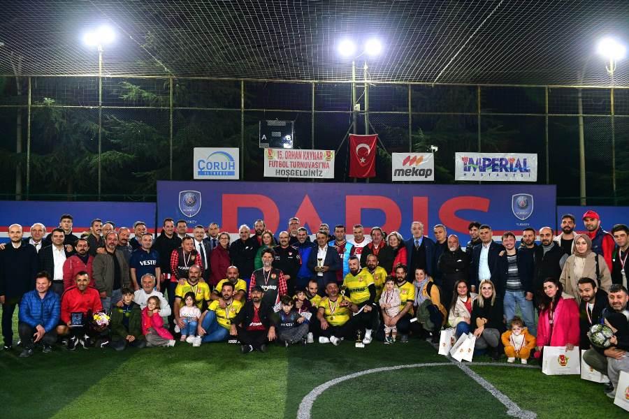 Trabzon'da 15. Orhan Kaynar futbol turnuvası sona erdi 15