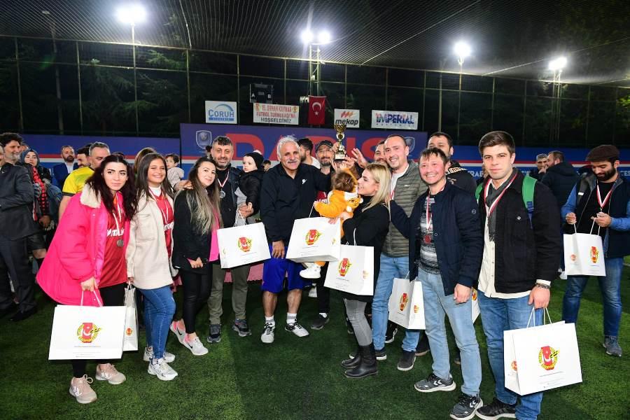Trabzon'da 15. Orhan Kaynar futbol turnuvası sona erdi 12