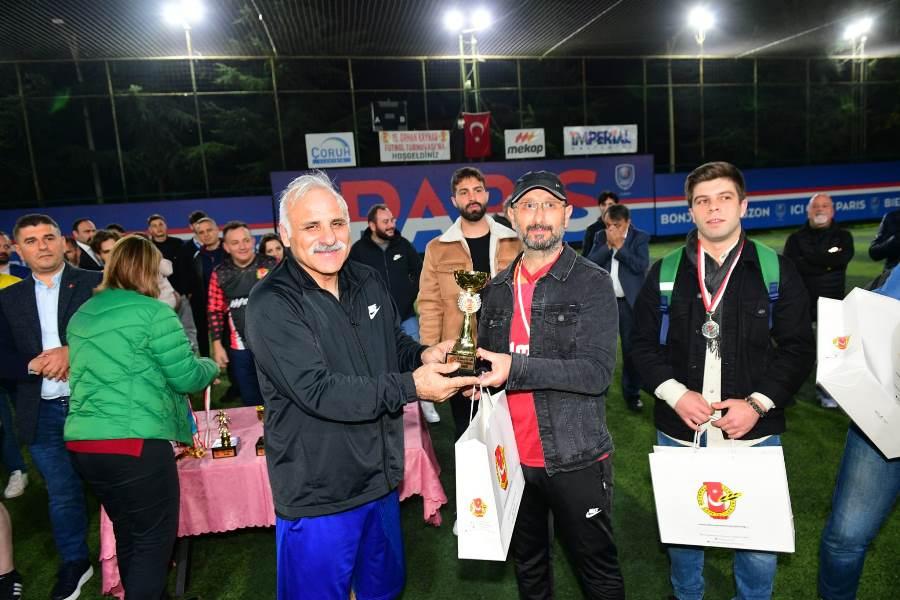 Trabzon'da 15. Orhan Kaynar futbol turnuvası sona erdi 11