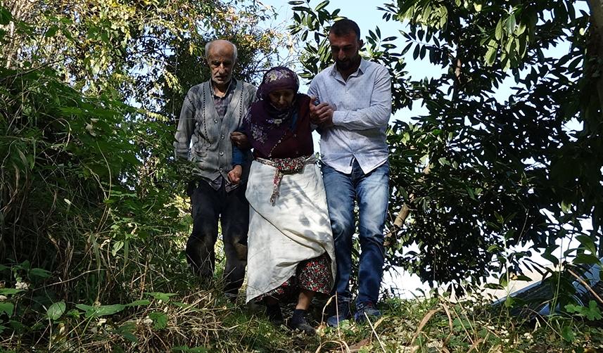 Trabzon'da arazi anlaşmazlığı yaşlı kadına çile oldu..Foto Galeri. 6