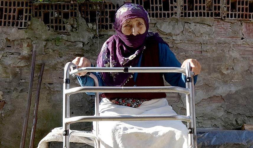 Trabzon'da arazi anlaşmazlığı yaşlı kadına çile oldu..Foto Galeri. 7