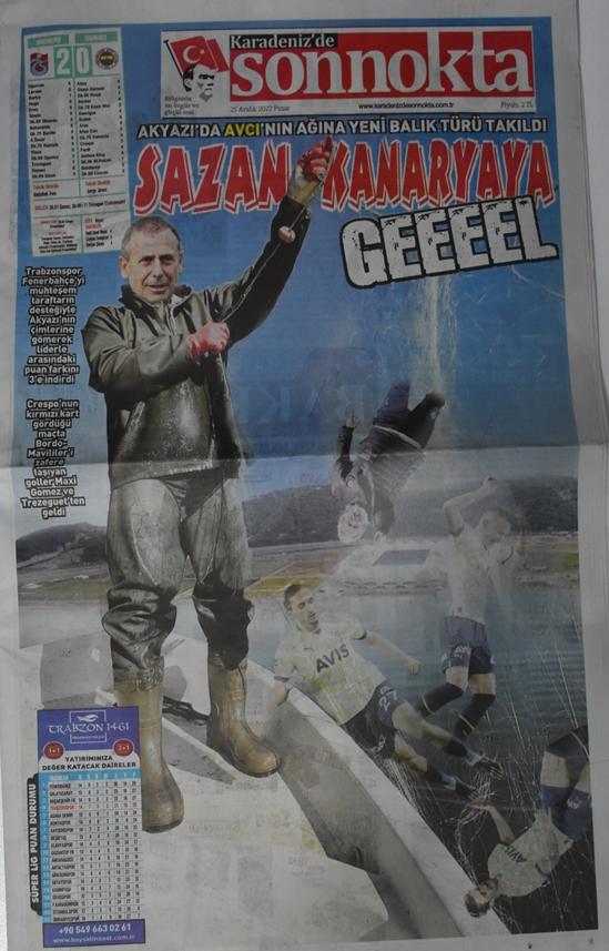 Trabzon basınından galibiyet manşetleri! "Fener söndü, şampiyon döndü" 6