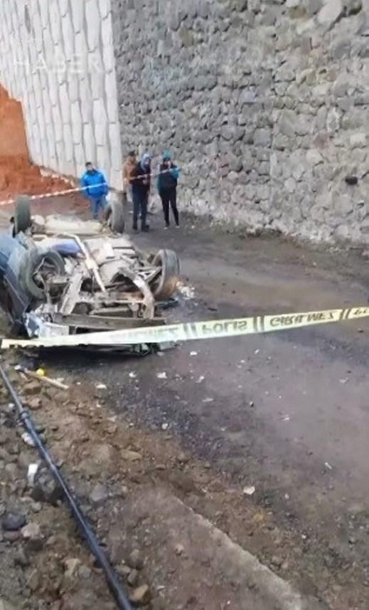 Trabzon’da otomobil 25 metre yüksekten düştü! 1 Ölü! 7