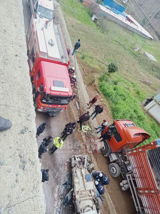 Trabzon’da otomobil 25 metre yüksekten düştü! 1 Ölü! 4