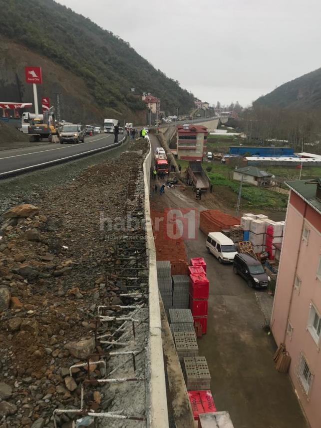 Trabzon’da otomobil 25 metre yüksekten düştü! 1 Ölü! 2
