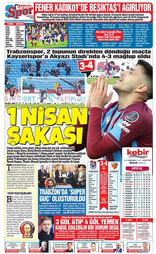Orhan Ak’lı Trabzonspor’dan kötü başlangıç 11