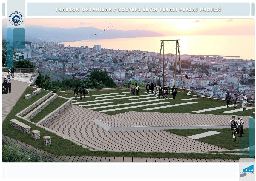 Trabzon’da Boztepe seyir terası açılıyor! 8