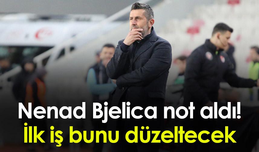 Trabzonspor'da Nenad Bjelica not aldı! İlk iş bunu düzeltecek 1
