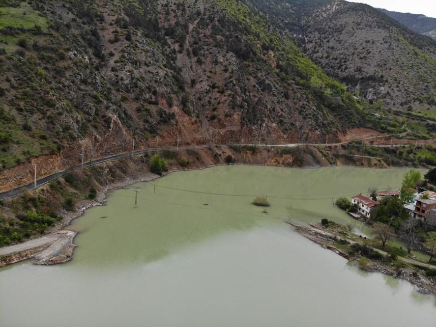 Gümüşhane'de Kış mevsiminde çöle dönen Torul Baraj Gölü’nde su seviyesi normale döndü 2