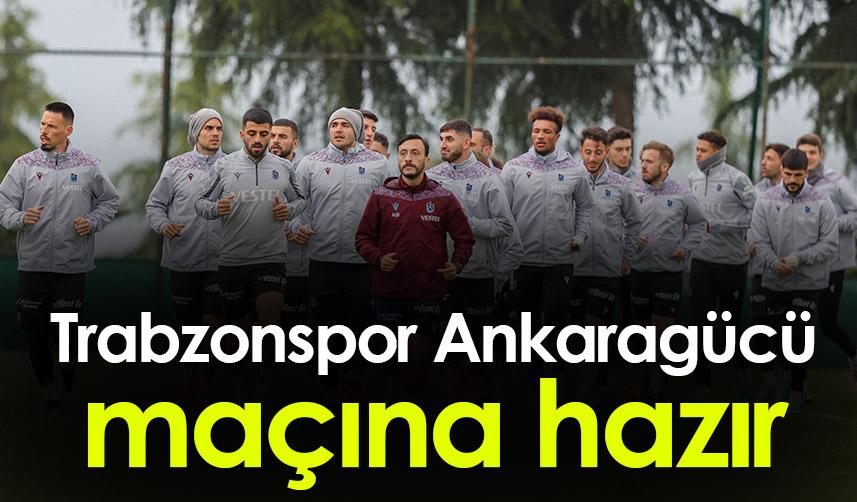 Trabzonspor Ankaragücü maçına hazır 1