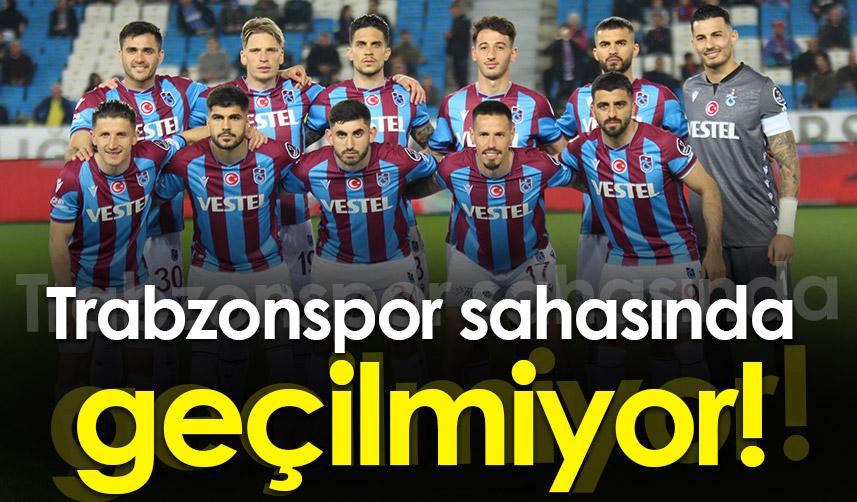 Trabzonspor sahasında geçilmiyor 1