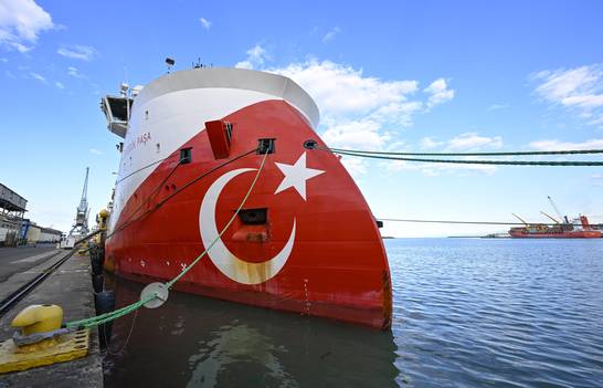 Trabzon Limanı'ndaki Barbaros Hayrettin Paşa Gemisi hazırlanıyor 18