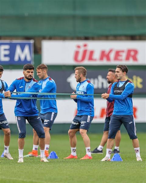 Trabzonspor, Alanyaspor maçına hazırlanıyor 15