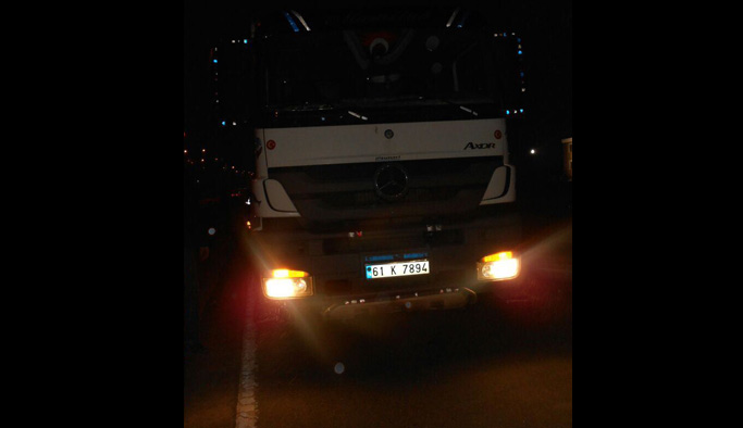 Trabzon'da kamyon yayayı ezdi: 1 ölü!