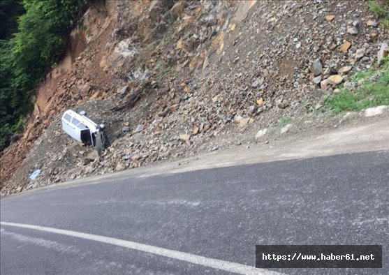 Trabzon'da kaza: 1 kişi yaralı