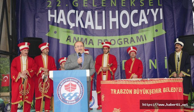Trabzon'da Haçkalı Hoca anma etkinlikleri yapıldı