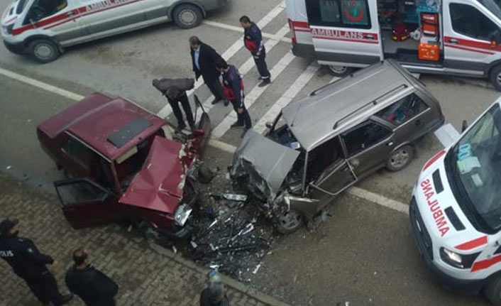Karabük'te feci kaza: 6 yaralı - 06 Şubat 2019