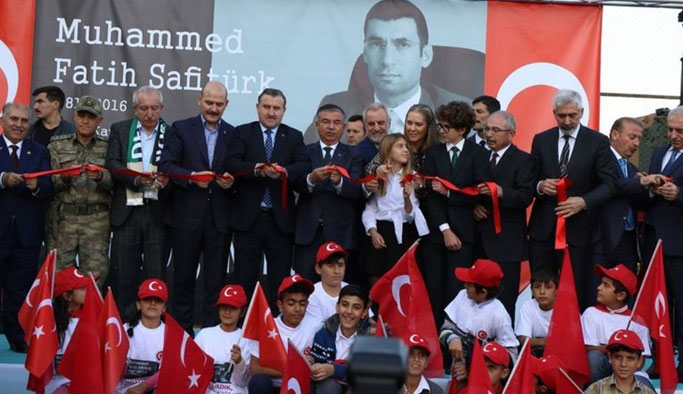 Trabzonlu şehit kaymakam adına okul açıldı