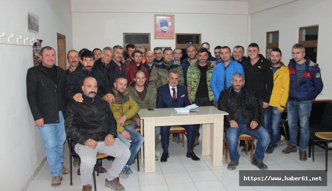 Başkan Sağıroğlu Fen İşleri personeli ile toplantı yaptı