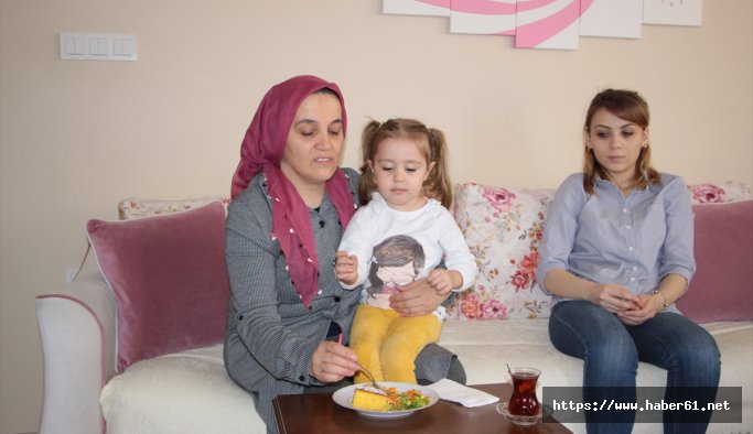 Trabzon'da baba ve üç kızı "çölyak"la mücadele ediyor