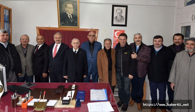 Kara'dan Sarıalioğlu'na tebrik ziyareti