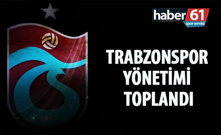 Trabzonspor'da bilgilendirme toplantısı