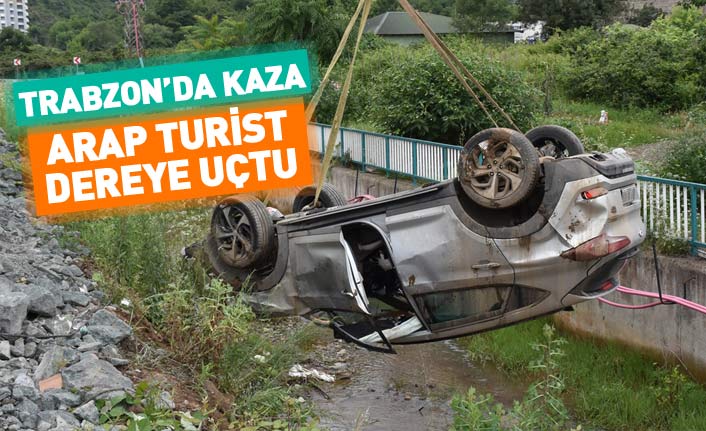 Trabzon'da Arap turist ölümden döndü