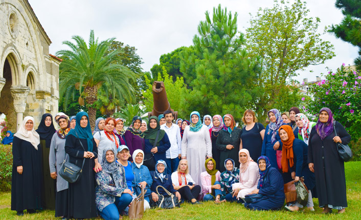 Kadın meclisi üyeleri Trabzon’u gezdi