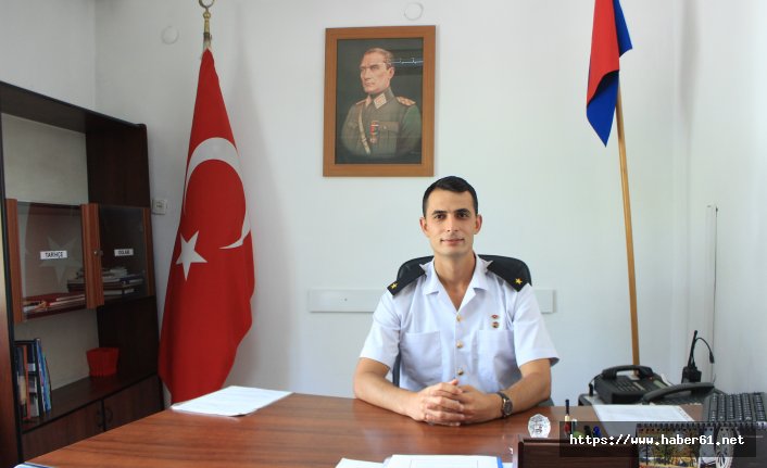 Trabzonlu Teğmen yeni görevine başladı