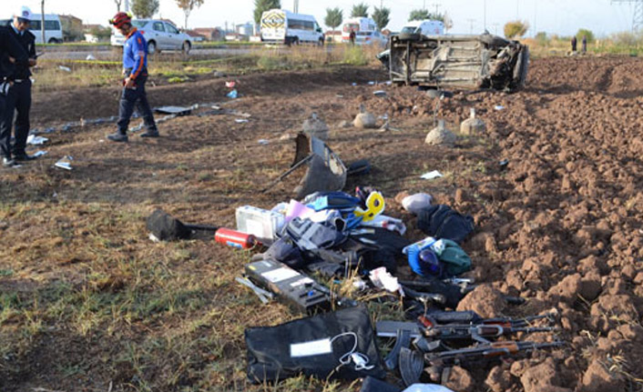 Aksaray'da trafik kazası: 8 yaralı