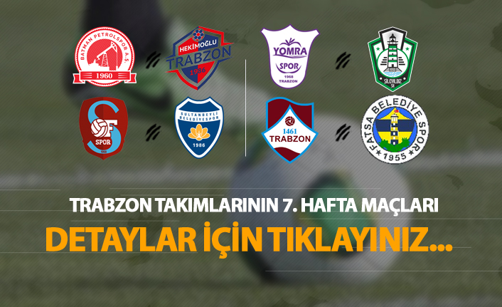 TFF 3. Lig'de Trabzon takımlarında son durum. 13 Ekim 2018
