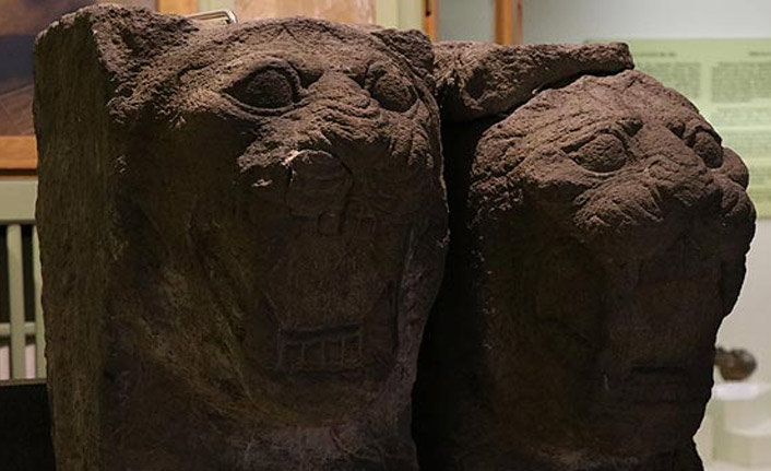 "Çift Aslan" heykeli, Niğde Müzesi'nde sergilenecek