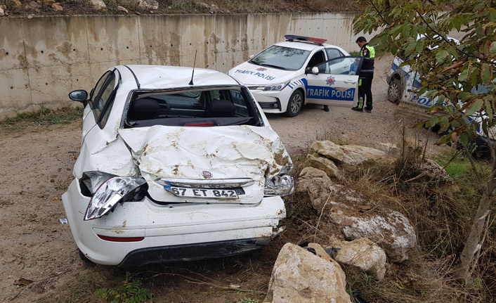 Karabük'te kaza: 1 yaralı