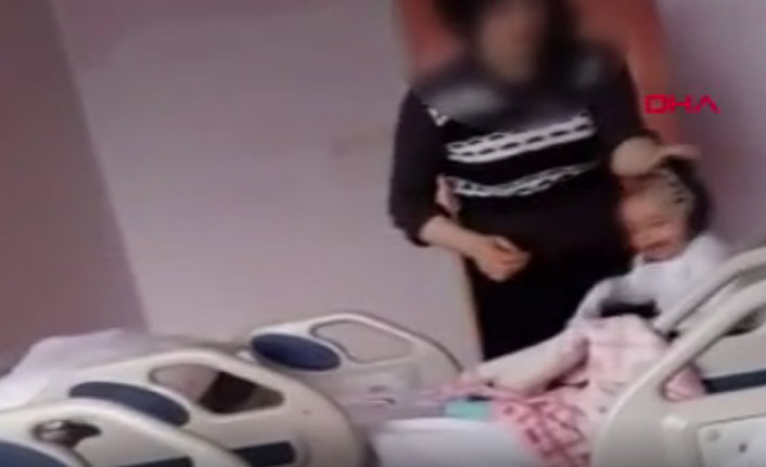 Hasta bebeğini ağladı diye dövdü, gözaltına alındı
