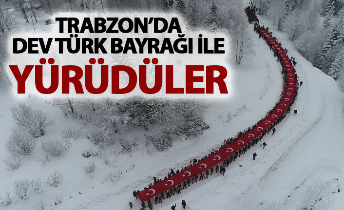 Trabzon'da Sis Dağı’nda Sarıkamış şehitleri anıldı