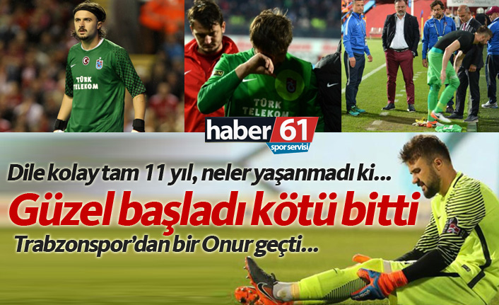 Trabzonspor'dan bir Onur Kıvrak geçti...