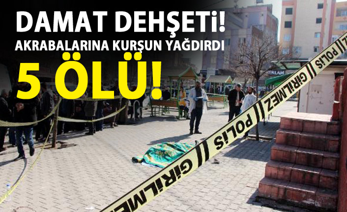 Gaziantep'te damat vahşeti: 5 ölü