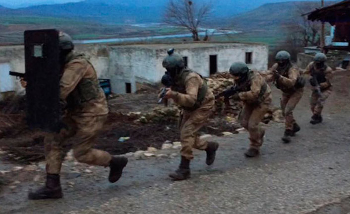 PKK'ya şafak operasyonu: 13 gözaltı 11 Şubat 2019
