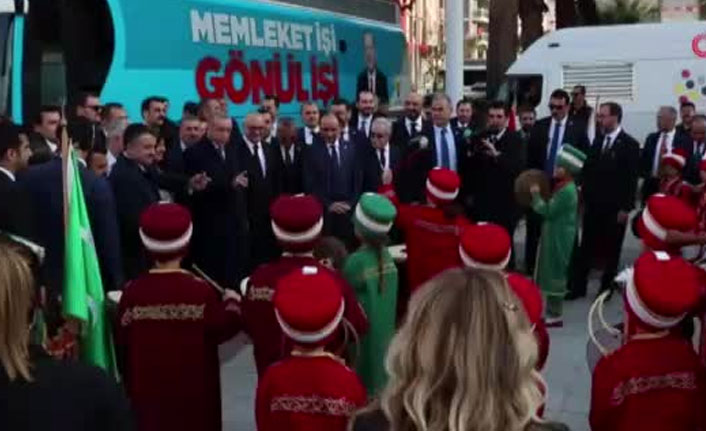 Erdoğan'a minik mehteranlardan sürpriz