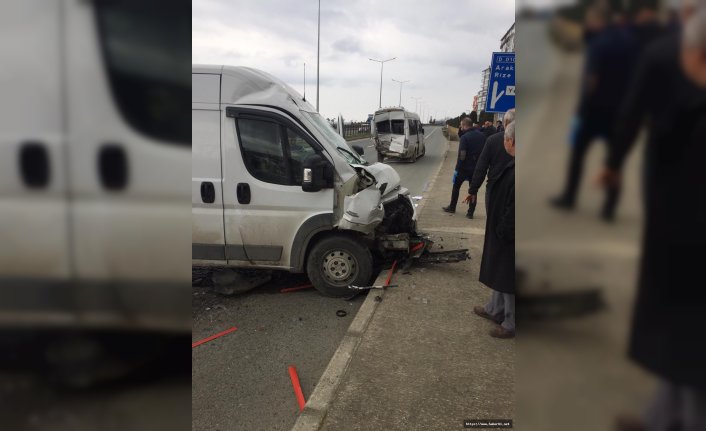 Trabzon’da kaza! Şoförün gözü kararınca…