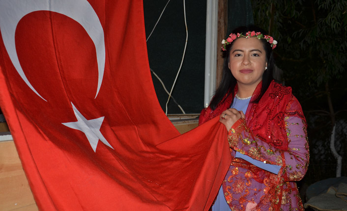 Amerikalı geline Türk usülü düğün