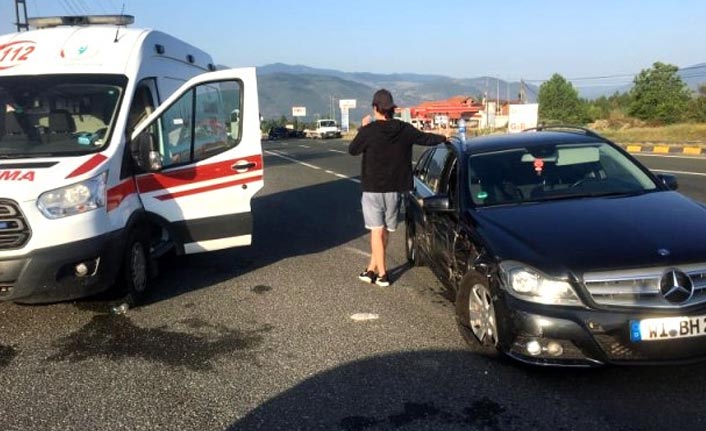 Kastamonu'da trafik kazası: 3 yaralı