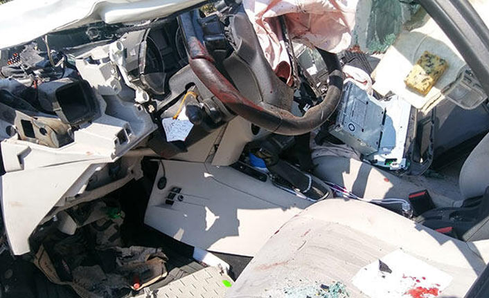 Denizli'de trafik kazası! - 07 Eylül 2019