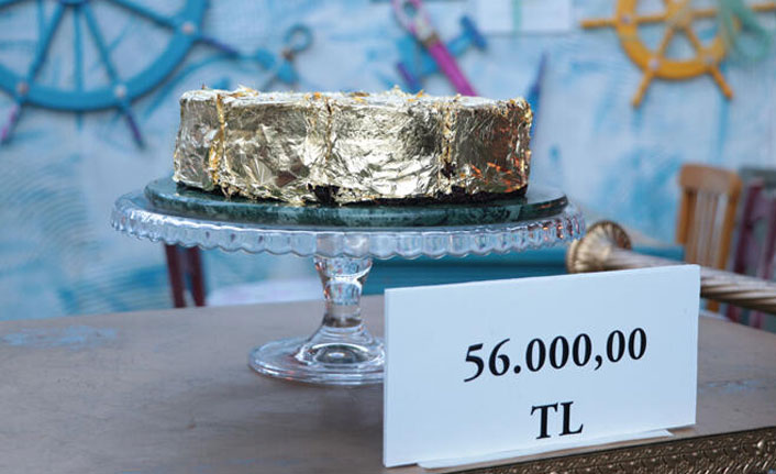 Türkiye'nin en pahalı pastası şok etti