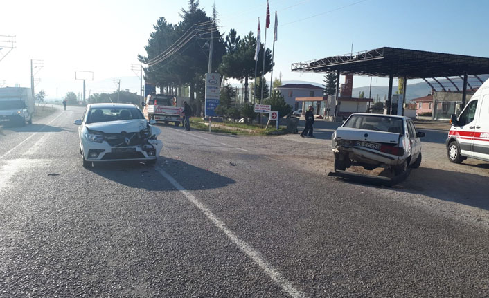 Şuhut'ta trafik kazası