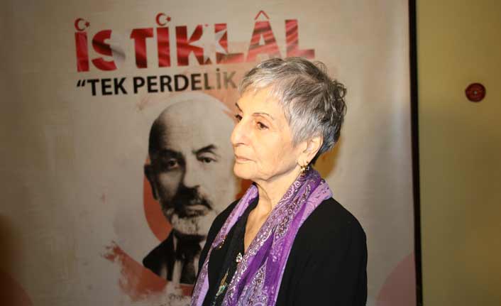 Mehmet Akif Ersoy'un torunu Selma Argon: “Onun torunu olmak çok güzel bir şey ve onur vericidir”