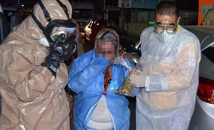 Aksaray'da 'kimyasal toz' paniği!