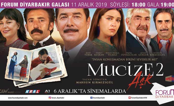 Mucize Aşk 2' nin galası Diyarbakır'da yapılacak