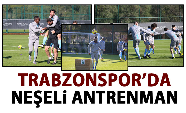 Trabzonspor Ünal Karaman yönetiminde 2 gurup halinde çalıştı.